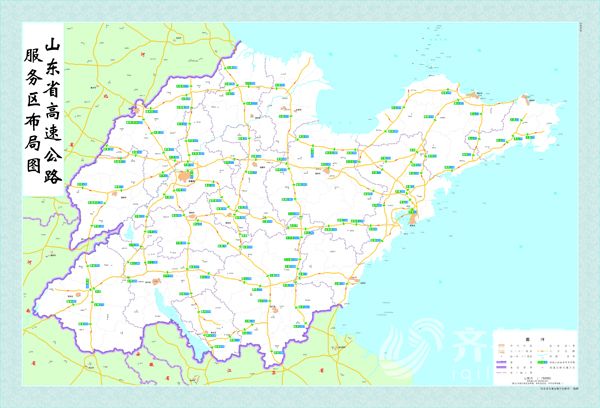 山东高速公路地图最新版及使用指南